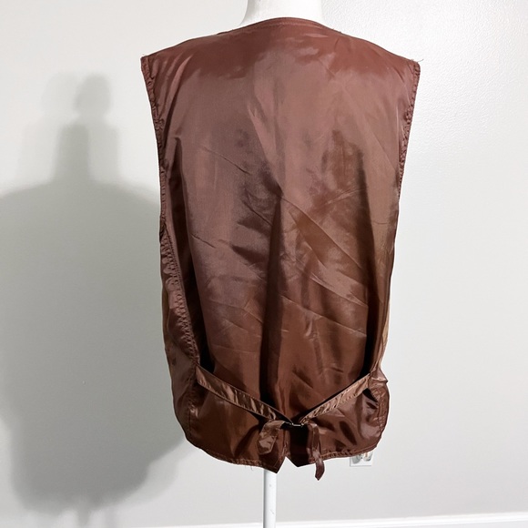 Shafmaster Vintage Leather Vest - Picture 4 of 4